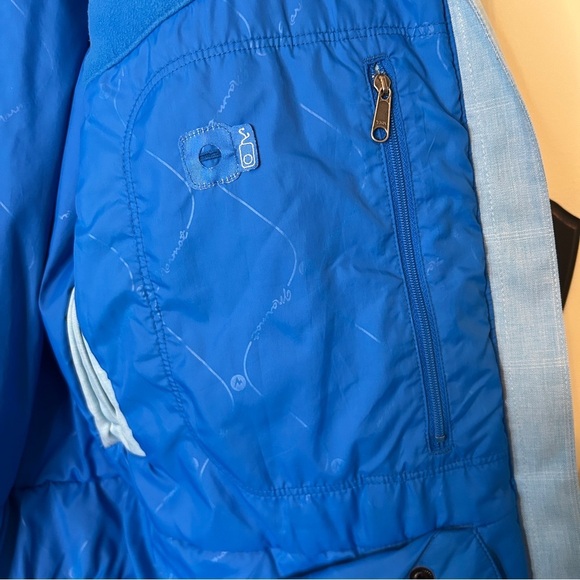 Marmot Waterproof Blue Plaid Ski Jacket Size S - Picture 13 of 16